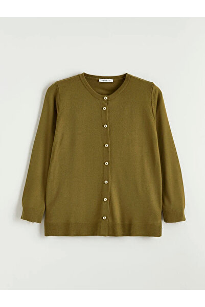 LC Waikiki Crew Neck Women's Knitwear Cardigan