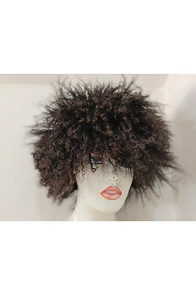 hoaryage Unisex Genuine Sheepskin Mohair Beret Hat, Ankara Mohair