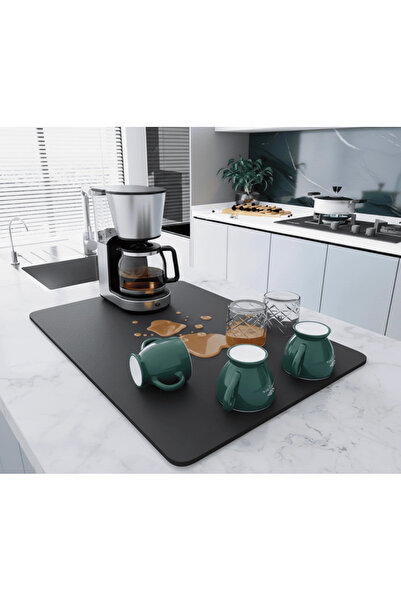 ÇERÇİCİ Tea Maker Base Water Absorbent Non-Slip Base Countertop Protector Dry...