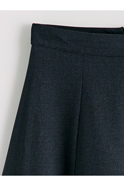 LC Waikiki Flared Skirt with Zipper at the Waist