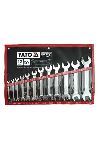 Other OPEN-END WRENCHES 6-32 12 PCS YT-0381 YATO