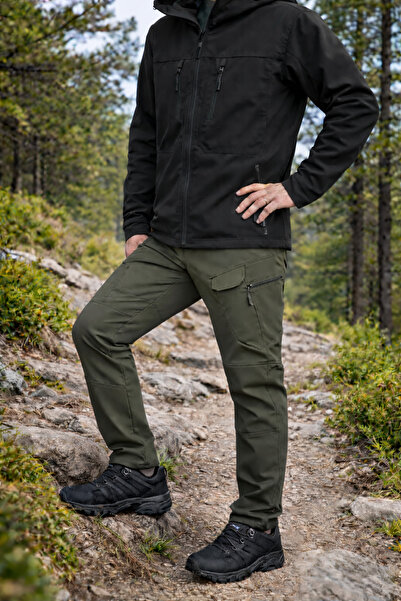 MODMEN UNISEKS ZIMSKA MEKANA FLIS PANTALONA OTPORNA NA VODU I VETAR