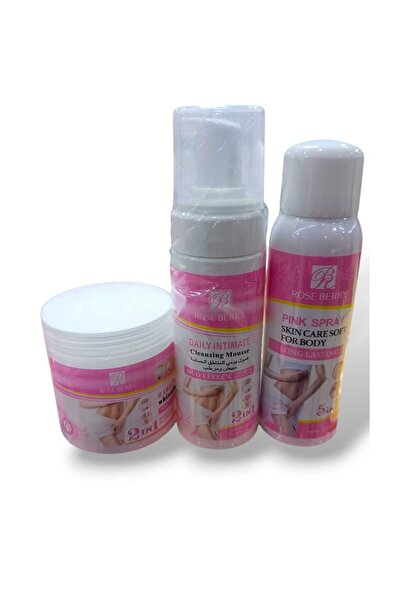 ROSE BERRYY مجموعة العناية الطبية للمناطق الحساسة – تفتيح وتهدئة