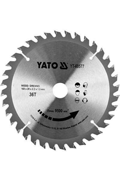Other Disc de tăiere lemn TCT 160x36x20mm YT-60577 YATO