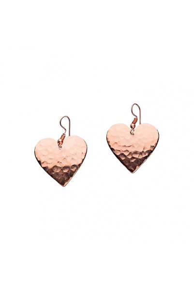 ARANA Copper Heart Earrings