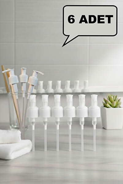 Hyd Sıvı Sabun Şişesi Yedek Pompası Başlık 28mm Ağız Şişelere Uygun Otel Bukl...