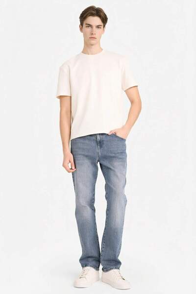 DeFacto Παντελόνι τζιν Straight Fit G6276AX25AU