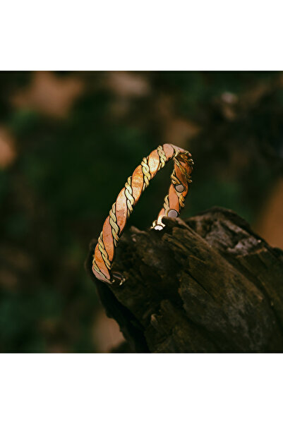 ARANA Brățară împletită din cupru și alamă