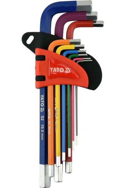 Other Allen key set 1.5-10mm, 9 pcs YT-05631 YATO