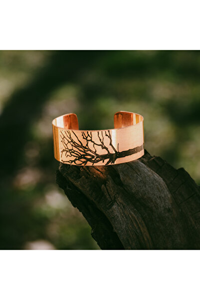 ARANA Brățară Forest din cupru