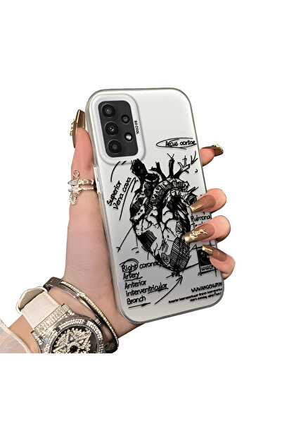 ucuc حافظة سيليكون متوافقة مع هاتف سامسونج جالاكسي A23 ذات حافة صلبة ومضادة ل...