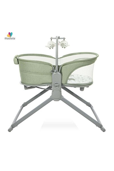 Mastella سرير أطفال كهربائي ذكي بتقنية التأرجح الجانبي