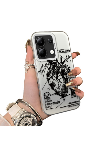 ucuc حافظة Xiaomi Redmi Note 13 متوافقة مع الحافة السيليكونية الصلبة والمضادة...