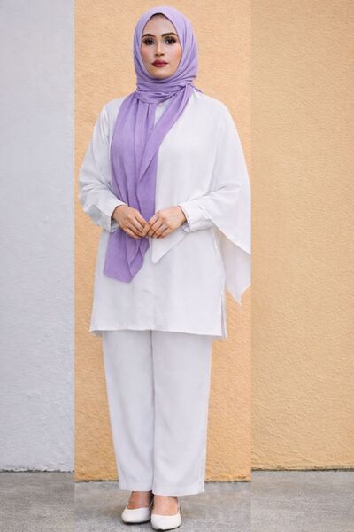 BayBayan شال نسائي من القطن الممشط سهل التشكيل لا يحتاج إلى كاب