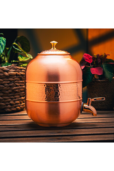 ARANA Recipient jumătate de cupru, design elegant, 5 L