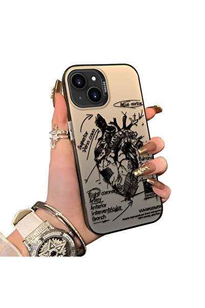 ucuc حافظة مضادة للسقوط من السيليكون المتوافقة مع هاتف iPhone 14 Plus/15 Plus...