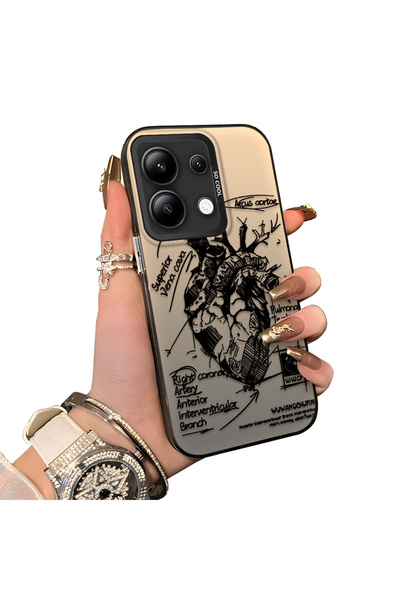 ucuc حافظة Xiaomi Redmi Note 13 متوافقة مع الحافة السيليكونية الصلبة والمضادة...