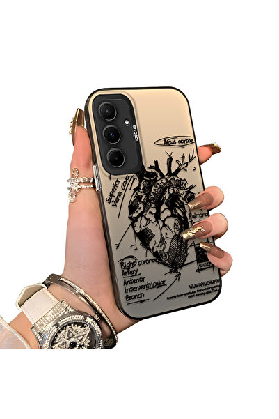 ucuc حافظة سيليكون متوافقة مع هاتف سامسونج جالاكسي A55 ذات حافة صلبة ومضادة ل...