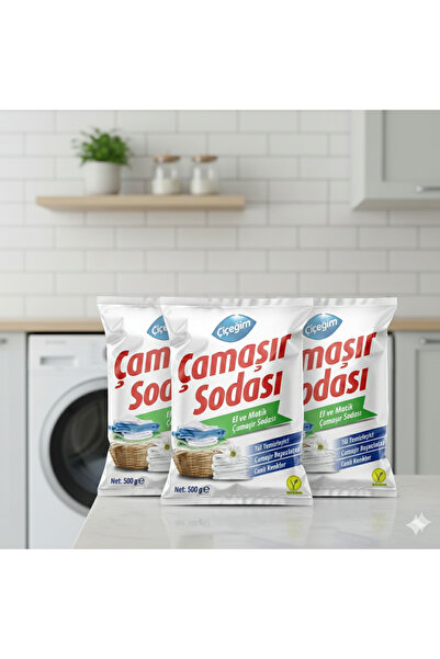 Çiçeğim Çamaşır Sodası 500 gr 3 ADET