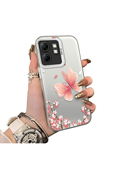 ucuc حافظة من السيليكون المتوافقة مع هاتف Infinix Smart 9 ذات حافة صلبة ومضاد...