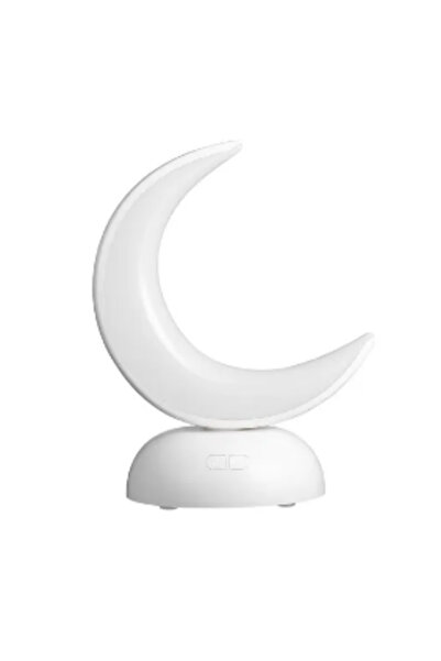 Arabest مصباح مكتبي LED على شكل هلال، مصابيح عطرية رومانسية، قابل لإعادة الشح...