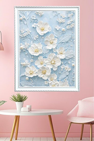 LUXRN Pictură murală înrămată Seria de modele cu aspect 3D Pictură decorativă...