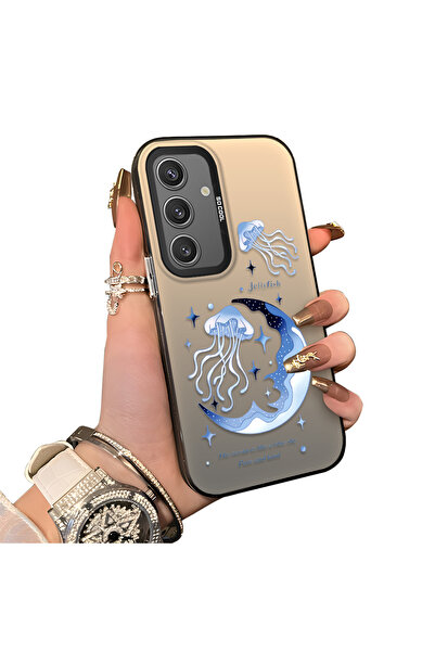 ucuc حافظة سيليكون متوافقة مع هاتف سامسونج جالاكسي S24 ذات حافة صلبة ومضادة ل...