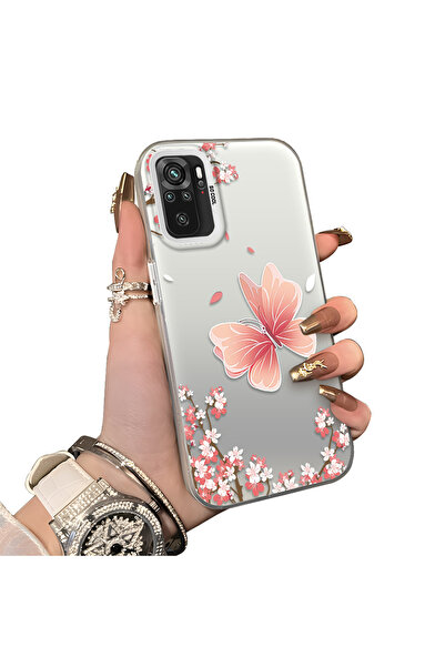 ucuc Xiaomi Redmi Note 10 Compatible Silicone Edge Hard Back Anti-Fall Butter...