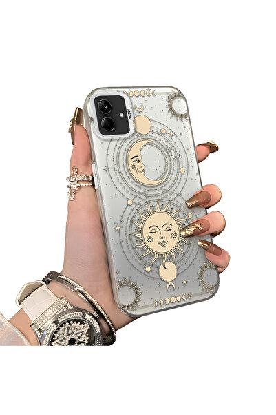 ucuc حافظة سيليكون متوافقة مع هاتف سامسونج جالاكسي A04 ذات حافة صلبة ومضادة ل...