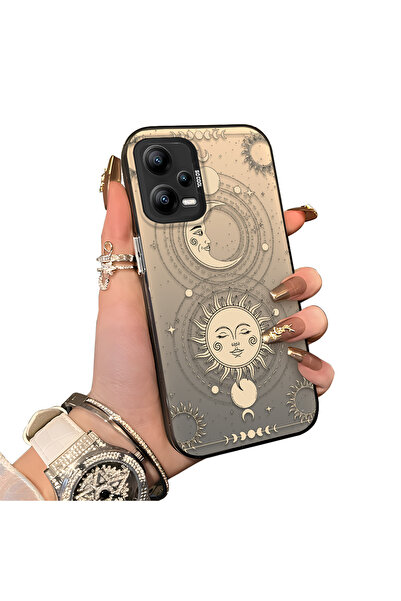 ucuc حافظة Xiaomi Redmi Note 12 5G متوافقة مع الحافة السيليكونية الصلبة والمض...