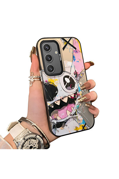 ucuc حافظة سيليكون متوافقة مع هاتف سامسونج جالاكسي S24 ذات حافة صلبة ومضادة ل...