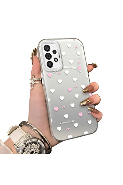 ucuc حافظة سامسونج جالاكسي A73 متوافقة مع الحافة السيليكونية الصلبة المقاومة ...