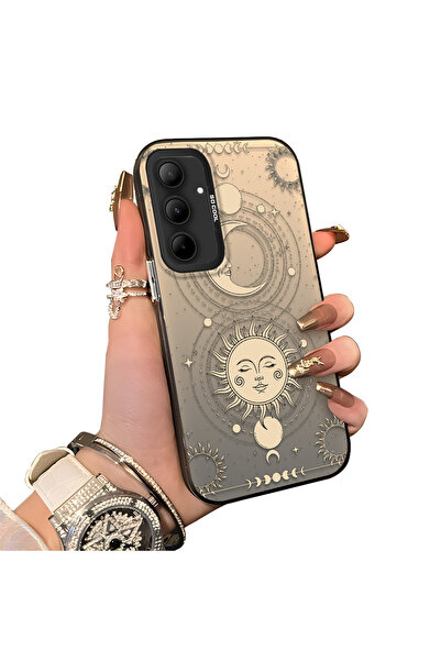 ucuc حافظة سامسونج جالاكسي A35 متوافقة مع الحافة السيليكونية الصلبة ذات الظهر...