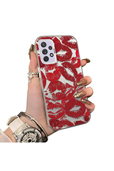 ucuc حافظة من السيليكون المتوافقة مع هاتف سامسونج جالاكسي A72 ذات حافة صلبة و...