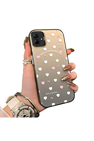 ucuc حافظة سيليكون متوافقة مع هاتف سامسونج جالاكسي A04e، حافظة خلفية صلبة مضا...