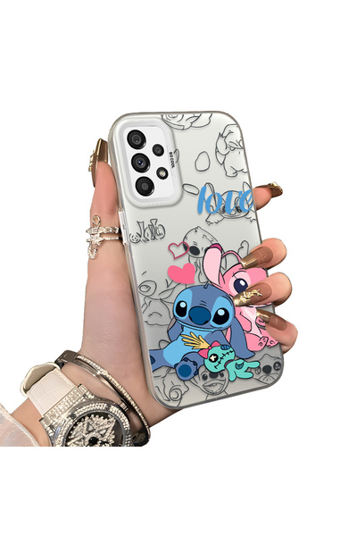 ucuc حافظة من السيليكون المتوافقة مع هاتف سامسونج جالاكسي A73 ذات حافة صلبة و...