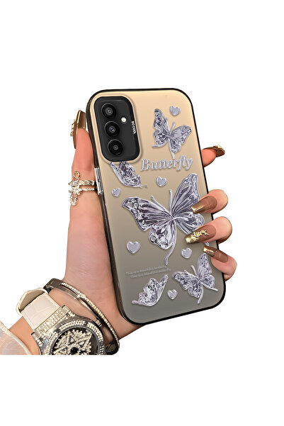 ucuc حافظة من السيليكون المتوافقة مع هاتف سامسونج جالاكسي M23/M13 ذات حافة صل...