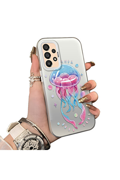 ucuc حافظة سيليكون متوافقة مع هاتف سامسونج جالاكسي A33 ذات حافة صلبة ومضادة ل...