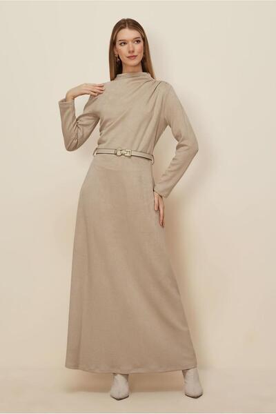 Alvina Belted Suede Dress 46204