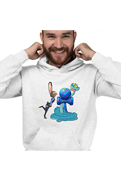OEM Men's Hoodie Kendama Zootopia Gary Judy Policeman Snake Rabbit