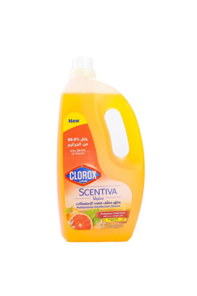 Clorox منظف ومطهر متعدد الأغراض من سينتيفا، 1.5 لتر - برتقالي