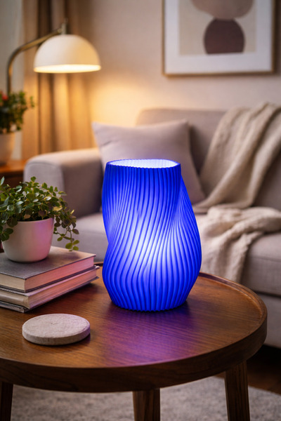 Vescarri مصباح مكتبي مزخرف - إضاءة حديثة - 21 سم