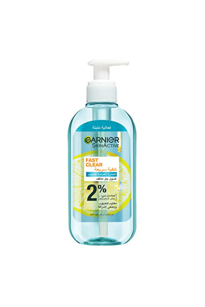 Garnier غسول جل منظف سريع المفعول للبشرة النشطة - 200 مل