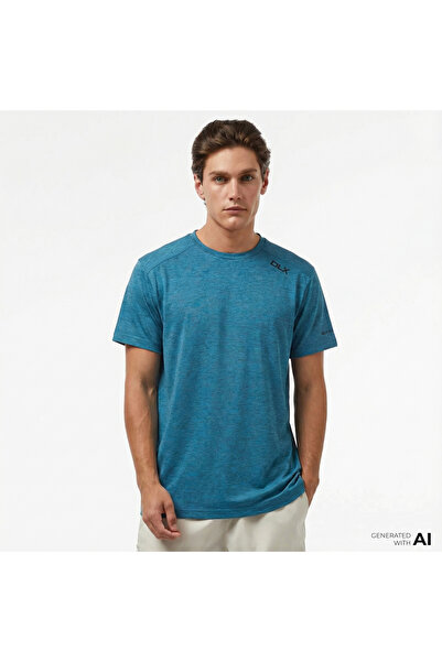 Trespass Doyle Dlx Men's Blue Casual T-Shirt