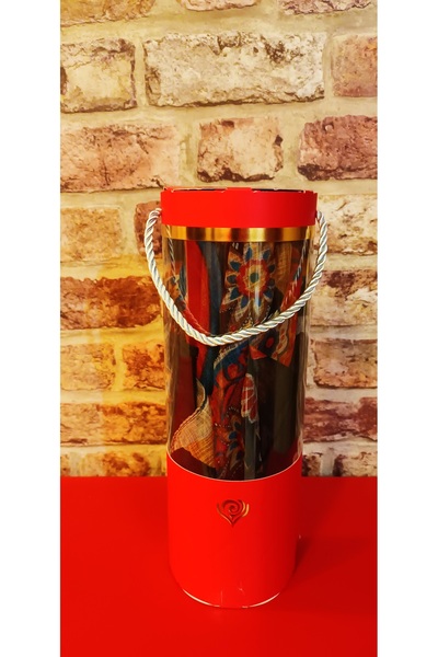 OMS Set of 2 scarves MTC6 brown D1 50 x 170 cm