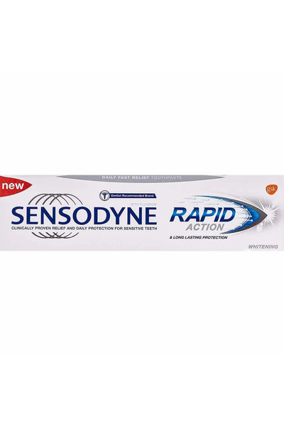 Sensodyne Rapid Action Whitening for Fast Relief, 75ml