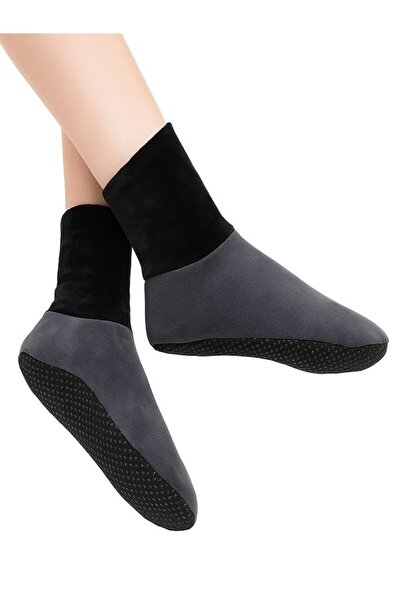 WKLOUYHE Women Velvet Slipper Socks Winter Floor Non-Slip Thick Fuzzy Warm So...