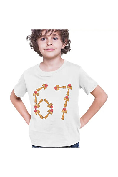 OEM Tricou Copii Baieti Kendama Six Seven 67 Sase Sapte