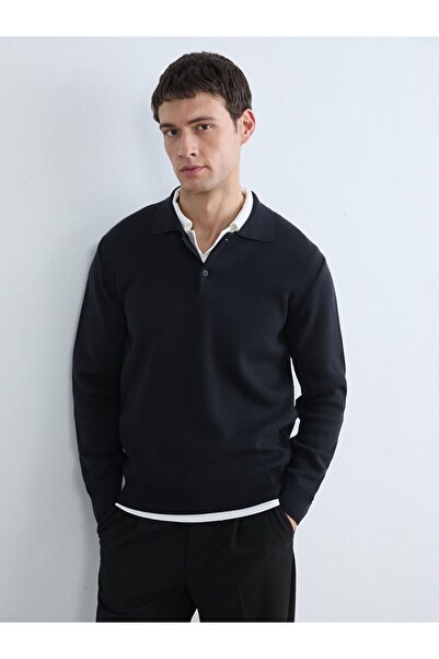 LC Waikiki Lcw Vision Polo Neck Men's Knitwear Sweater