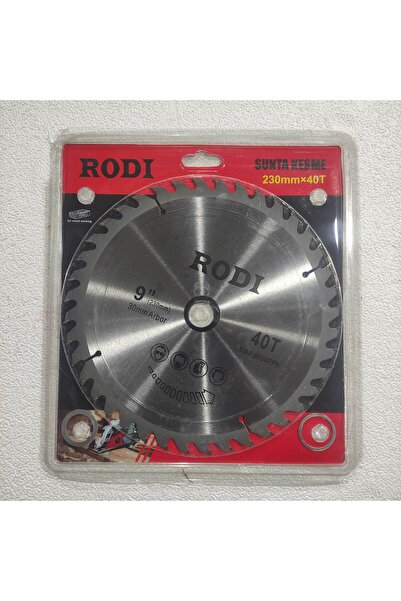 Rodi SUNTA KESME TESTERESİ ELMASLI MAX 6600 RPM 230MM X 40 T 30 MM ÇAP